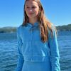 Madison Hoodie - Aqua