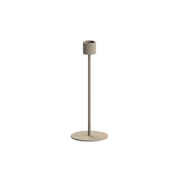 Candlestick 21cm Sand