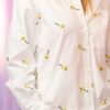 Blossom Shirt White / Yellow