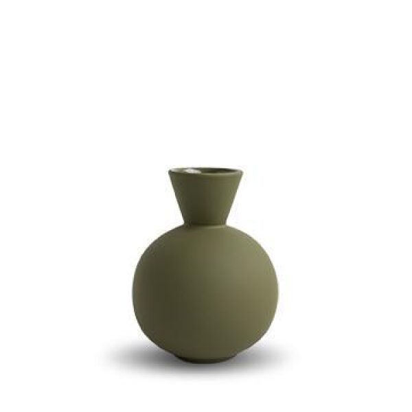 Trumpet Vase 16cm Olive