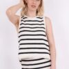 Chira Boucle Knit Stripe Top
