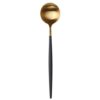 Goa Black/Gold servingsskje