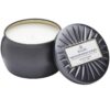Petite Tin Candle 25 timer Makassar Ebony & Peach