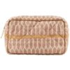 Toilet Bag, Mustard/Teracotta/Sand