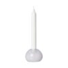 Lysestake Hvit d7,5 h5,5cm