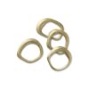 Flow Serviettring Brass (sett med 4)