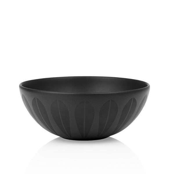 Lotus Black bowl 18 cm