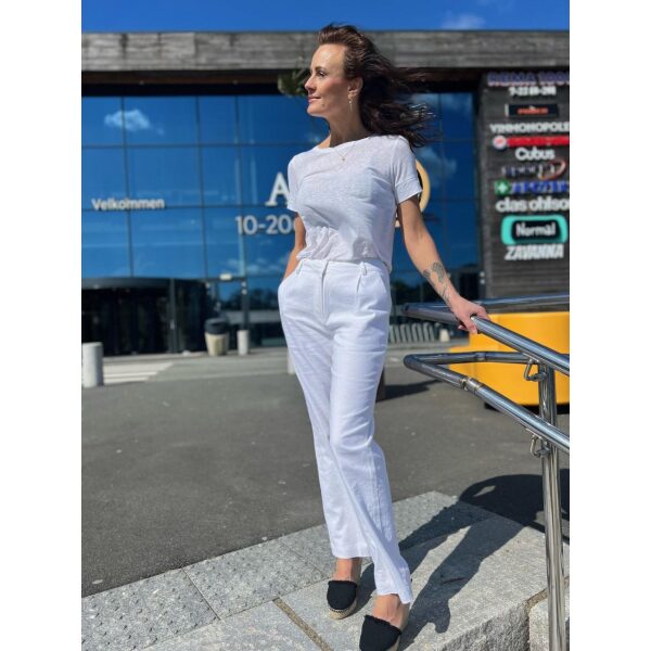 Mathilda Pant White