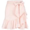 Julli Linen Skirt - Dusty Pink