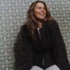 Fredrikke Chunky Cardigan -Mørk Marine