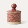 Tea caddy - Old rose