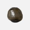 Pebble vase small brown