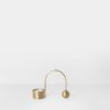 Balance Tealight Holder, Brass