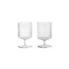 Ripple Vinglass (sett med 2) blank