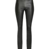 Gina Leather Pants - Black