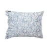 Pillowcase Floral Printed - Cotton Sateen - Blue/White/Beige