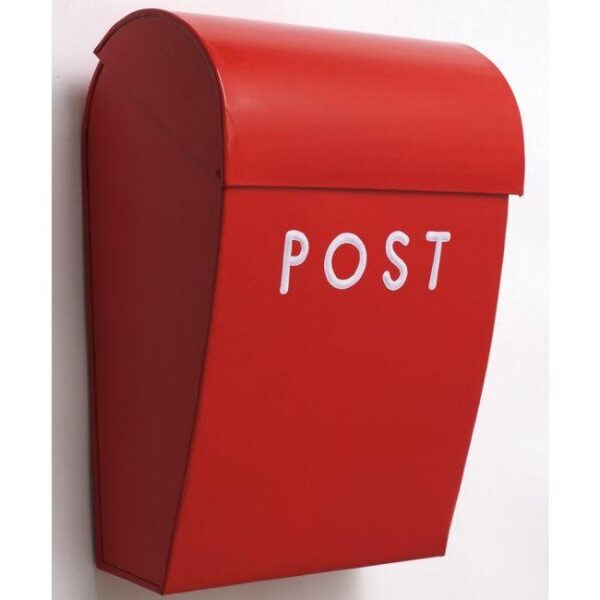 Postbox rød