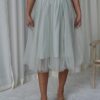 Classic midi tulle skirt