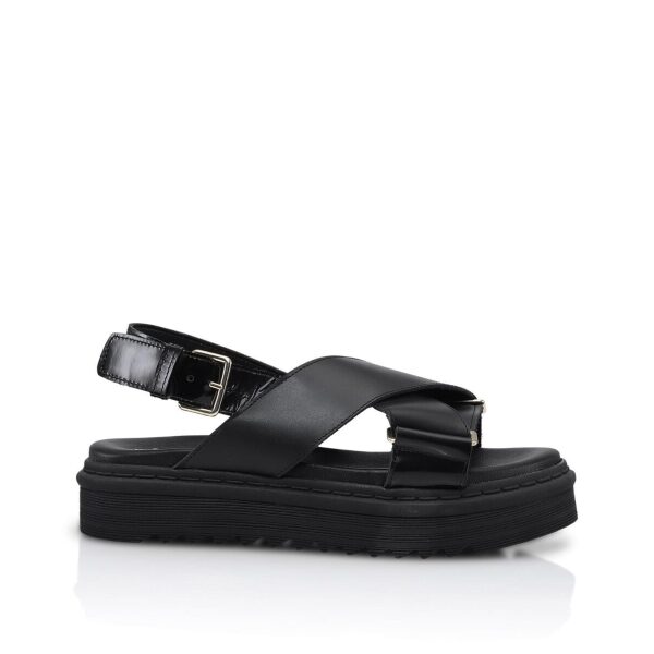 Sila Black Sandal