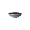 Chef ceramics small dish rustic blue