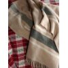 Frame Rutete Ullpledd - Hvit / Grønn / Beige 130 x 170 cm - Bilde 3