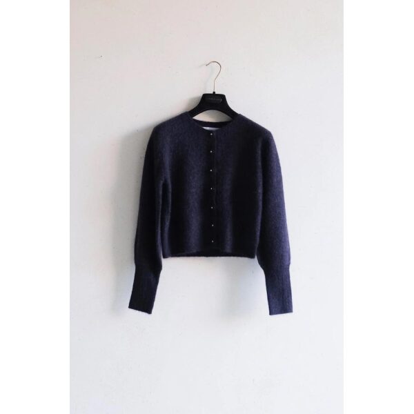 Cashmohair Petit Cardigan - Dark Blue