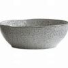 Rustic Bowl Large Grey/blue