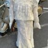 Ellinor Lace Shirt - Vintage White