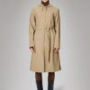 A - Line Longer W Jacket - Sand