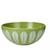 Lotus Bowl Small Green / White