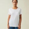 Ashley Jersey Tee White