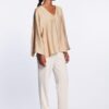 Carmen Blouse Camel