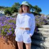 Josie Jumper Cropped - White