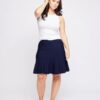 Triny Merino Skirt Navy