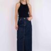 Franki D Skirt PO Dark Blue
