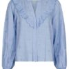 Degas Blouse Light Blue