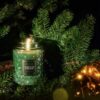 Large Glass Jar w / glass lid - Noble Fir