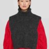 Aspon neckwarmer Raven Black One size
