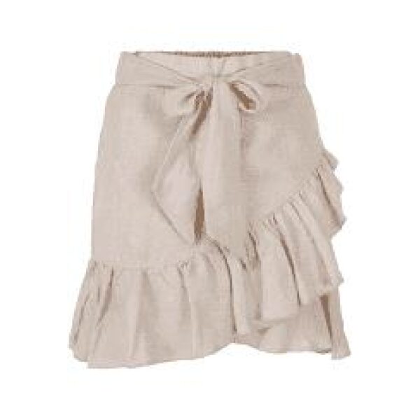 Julli Linen Skirt beige