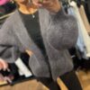 LEE Short Cardigan - Graphite