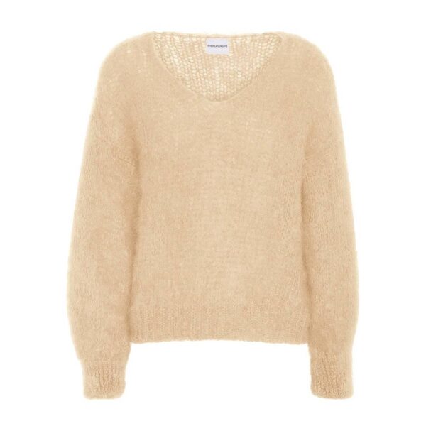 Milana LS Mohair Knit - Almond