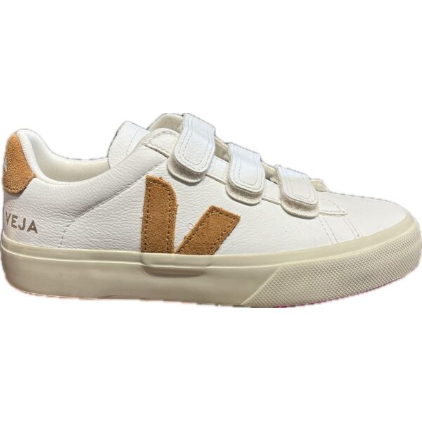 Veja Recife Logo Chromefree - extra white / umber