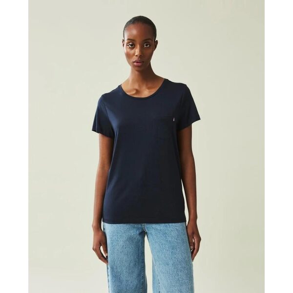 Ashley Jersey Tee Dark Blue