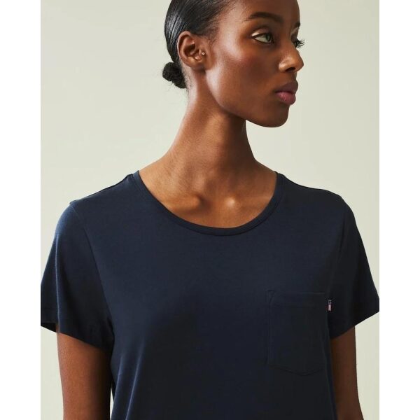 Ashley Jersey Tee Dark Blue - Bilde 2