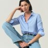 Classic Fit Lyocell Shirt - Light Blue