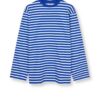 Soft Single Jerry Tee - Bluing / White Alyssum
