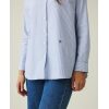 Pernilla Organic Cotton Oxford Shirt - Blue / White Stripe - Bilde 4