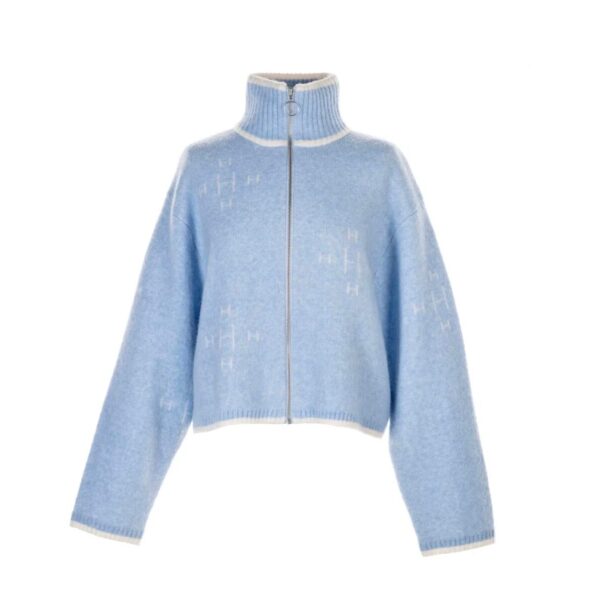 Iben Zip Jacket - Light Blue