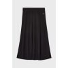 Maja Solid Skirt - Black - Bilde 2