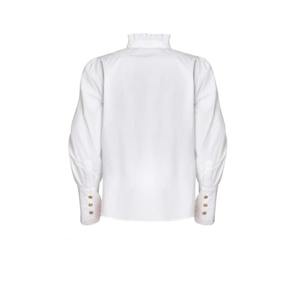 Maria Blouse - White - Bilde 3